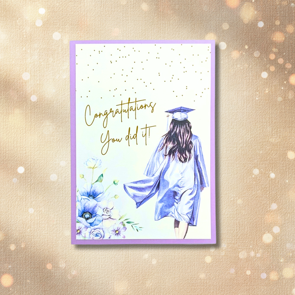 Congratulations You Did It Graduation Greeting Card