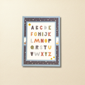 Alphabet Stars Happy Birthday Greeting Card