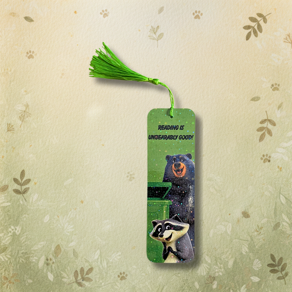 Reading Is Unbearably Good Bookmark
