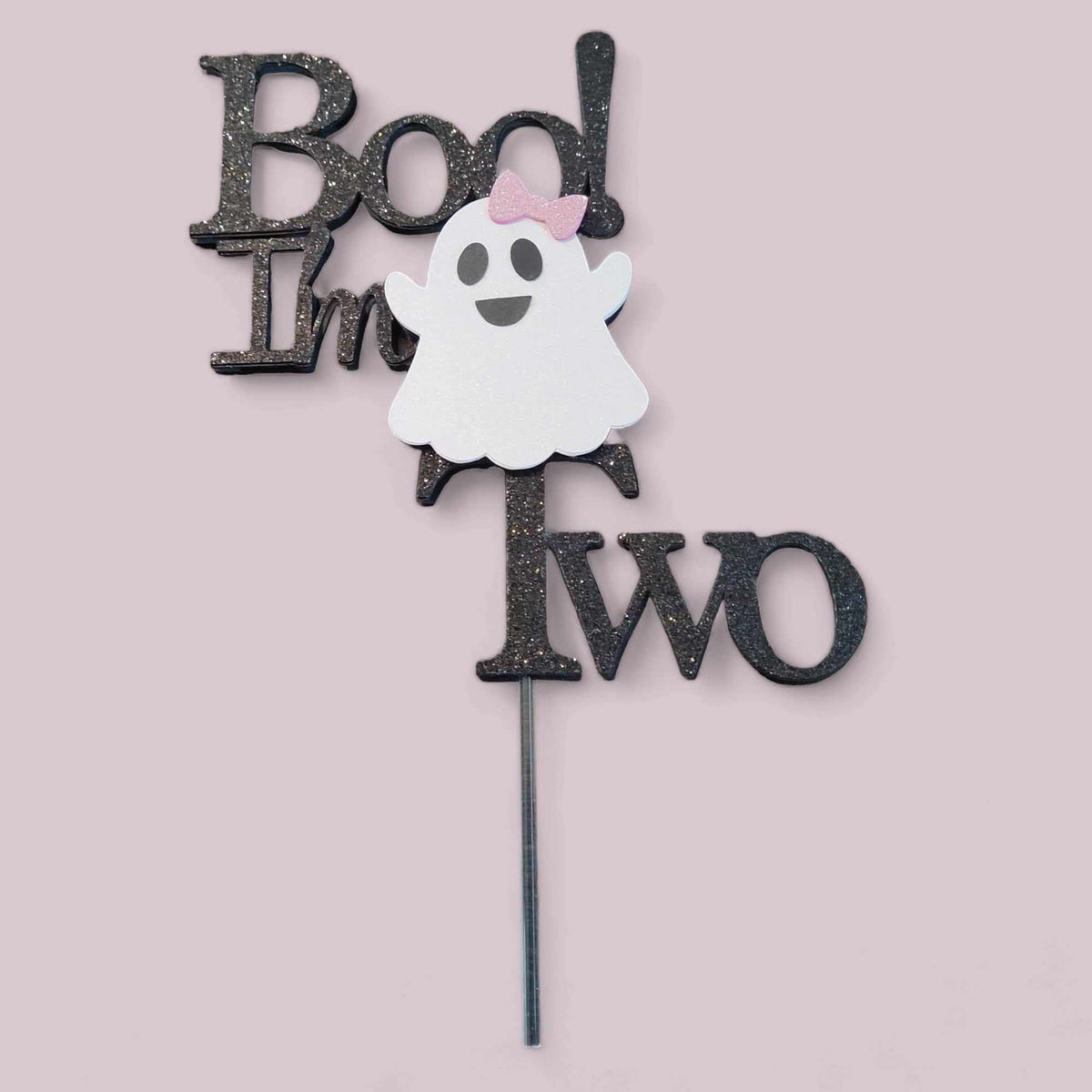Boo! I'm Two Cake Topper