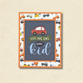 You Are One Cool Kid Car Birthday Greeting Card