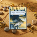 Happy Birthday, Dad Fishing Birthday Card