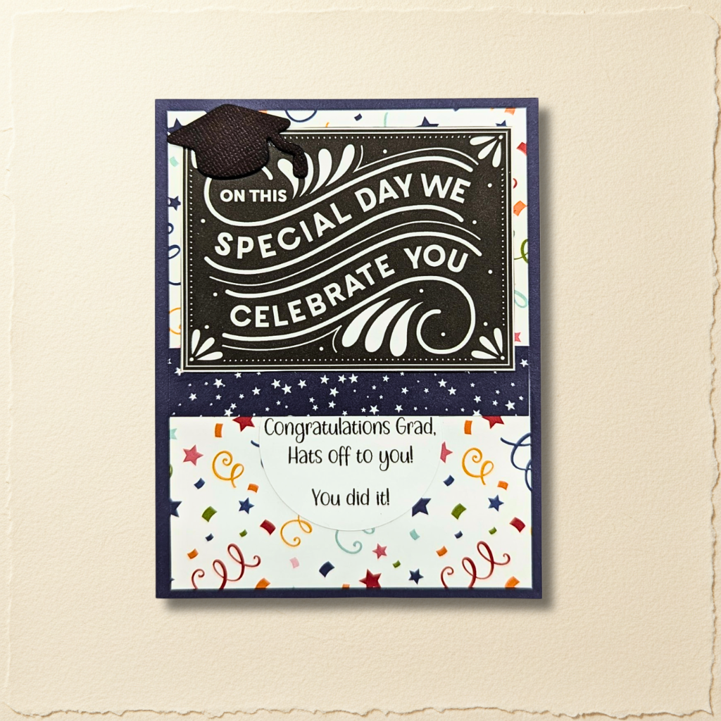 On This Special Day We Celebrate You Graduation Greeting Card