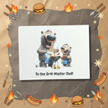 Grill Master Dad Father's Day Card