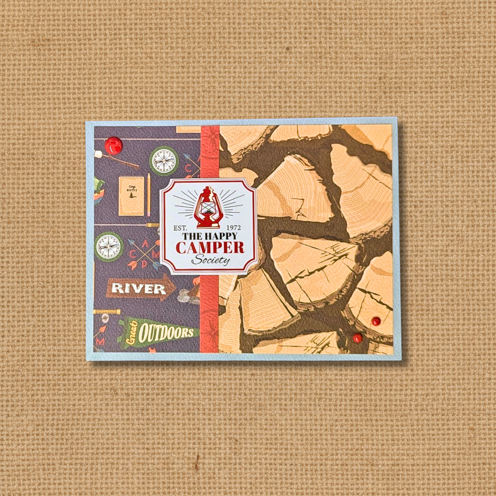 The Happy Camper Society Birthday Greeting Card