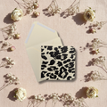 Leopard Print Notecard (3"x3")