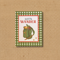 Outdoor Adventures Let's Wander Father's Day Greeting Card