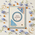 Bohemian Blues My Love  Anniversary Card