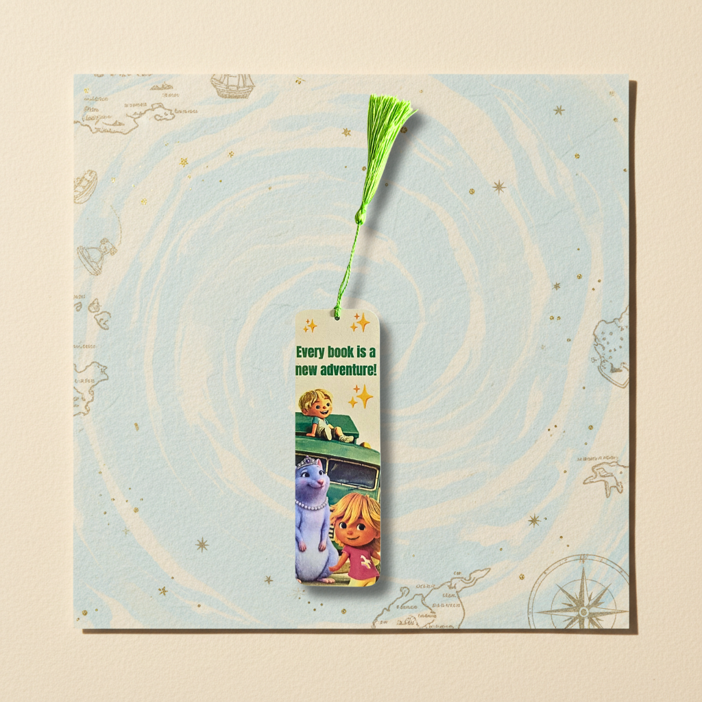 Every Book Is a New Adventure Bookmark