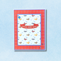 Sweet Little Guy Airplane New Baby Boy Greeting Card