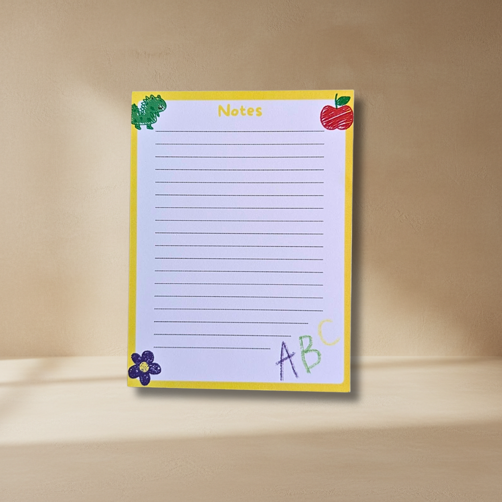 ABC Notes Kids Notepad